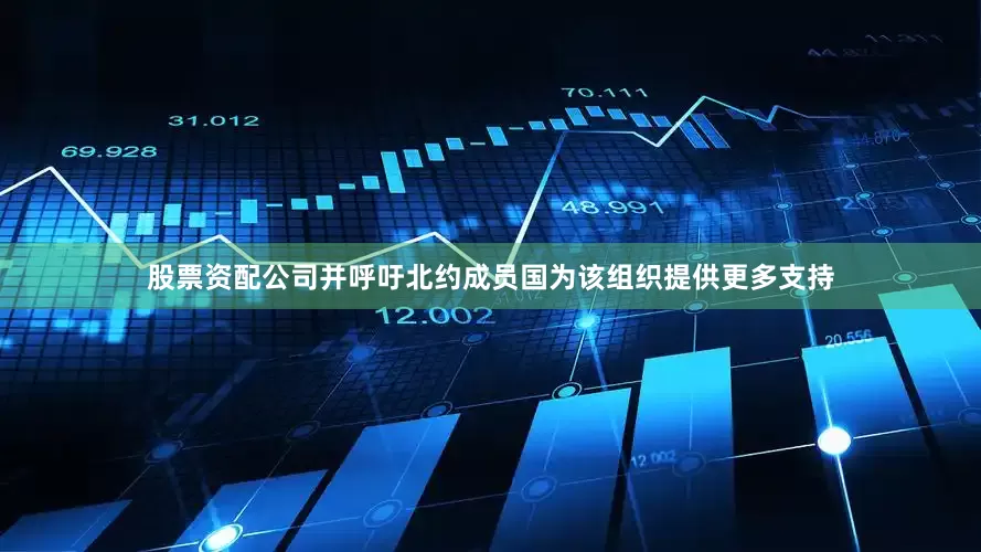 股票资配公司并呼吁北约成员国为该组织提供更多支持